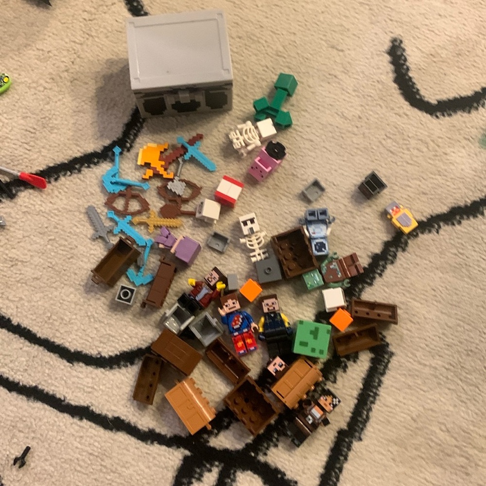 Lot of Lego Minecraft